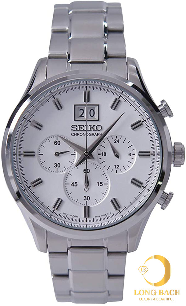 lbwm ĐỒNG HỒ NAM SEIKO SPC079P1 QUARTZ  CHRONOGRAPH