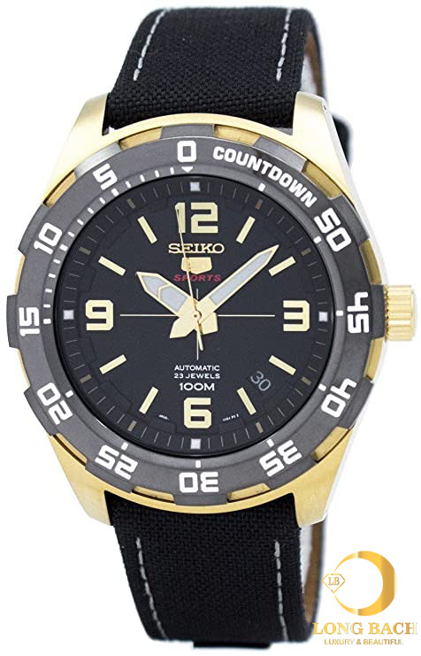 lbwm ĐỒNG HỒ NAM SEIKO 5 SPORTS SRPB86K1 MÁY CƠ DÂY NYLON