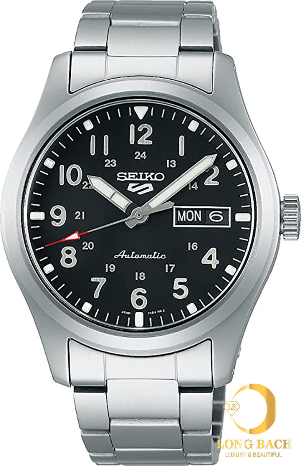 lbwm ĐỒNG HỒ NAM SEIKO SRPG27K1 FIVE SPORTS BẢN GIỚI HẠN MẶT ĐEN