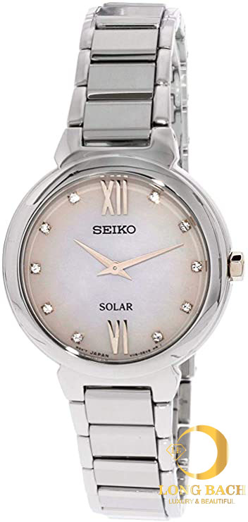 lbwm ĐỒNG HỒ NỮ SEIKO SUP381P1 KÍNH KHOÁNG NĂNG LƯỢNG MẶT TRỜI