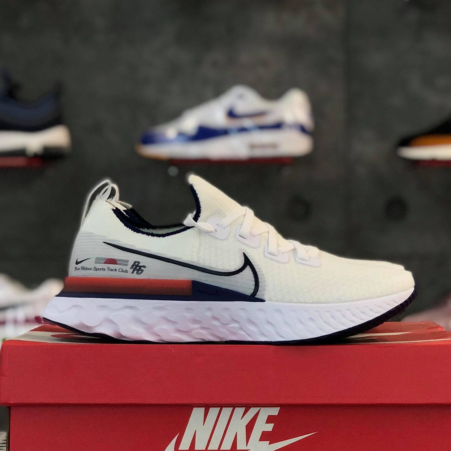 infinity react blue ribbon