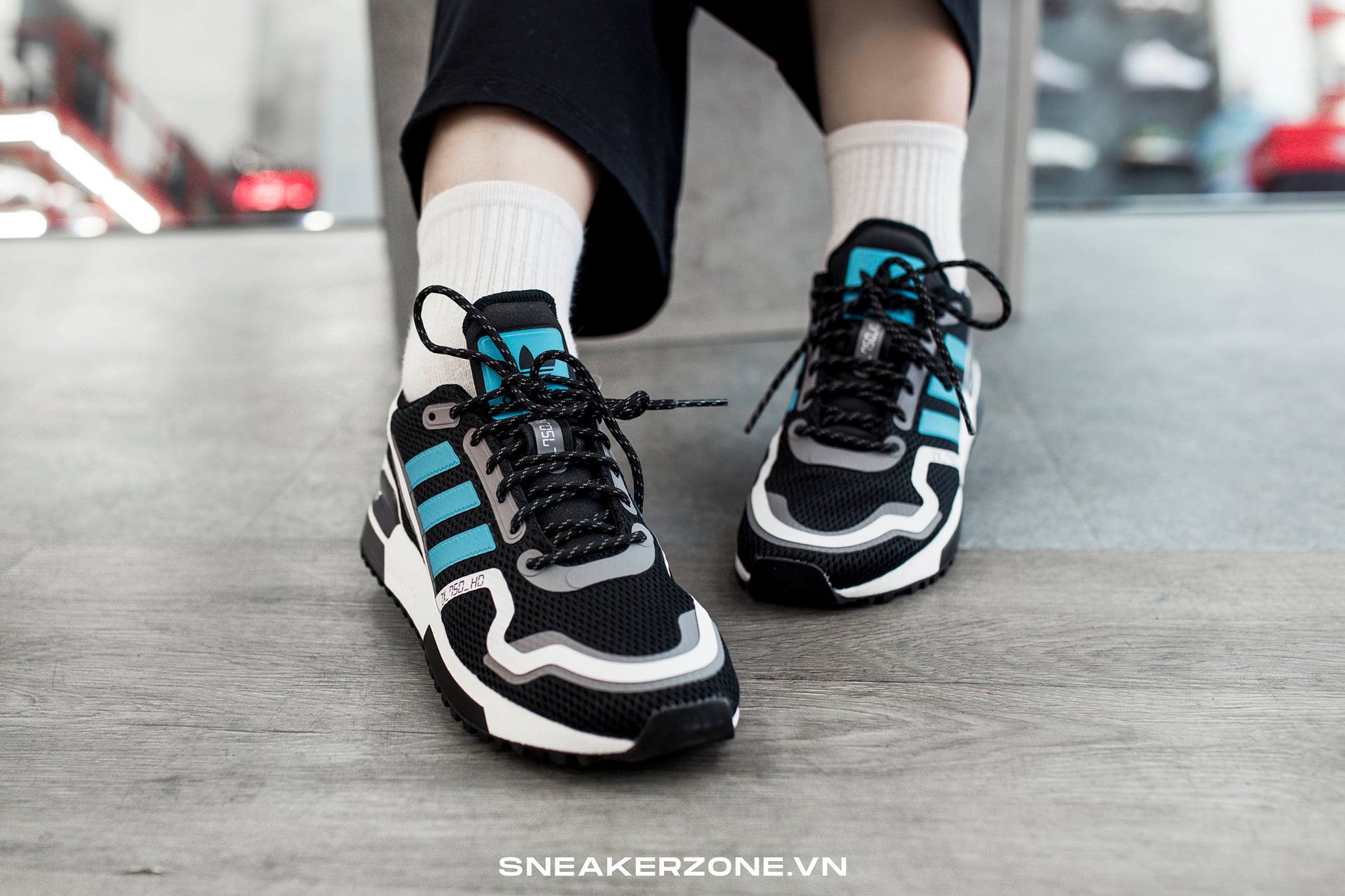 adidas zx750 xanh