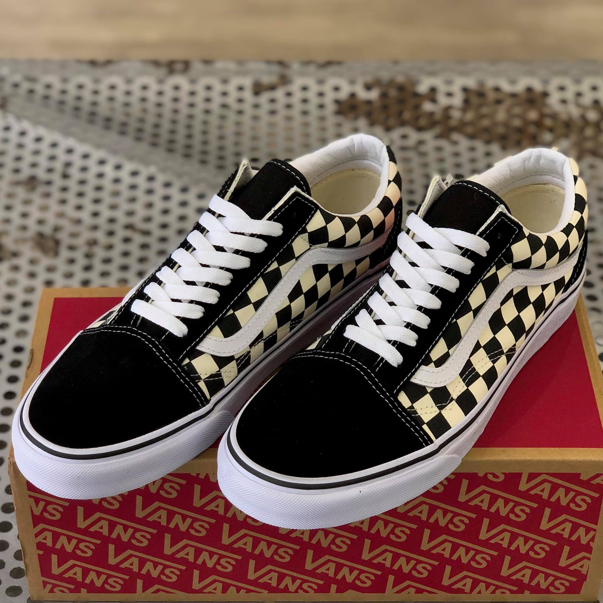 Vans Old Skool 'Primary Check' - Vn0A38G1P0S Sneakerzone.Vn