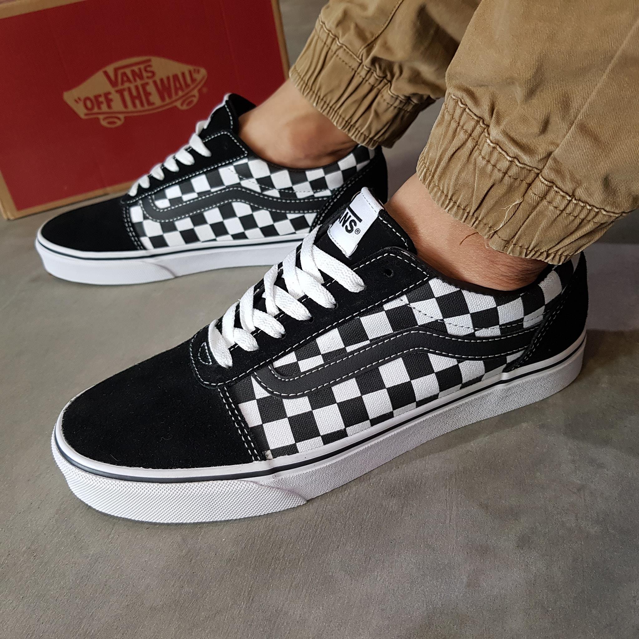 Vans Ward 'Black Checkers' - Vn0A38Dmpvj Sneakerzone.Vn