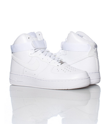 air force 1 all white high top