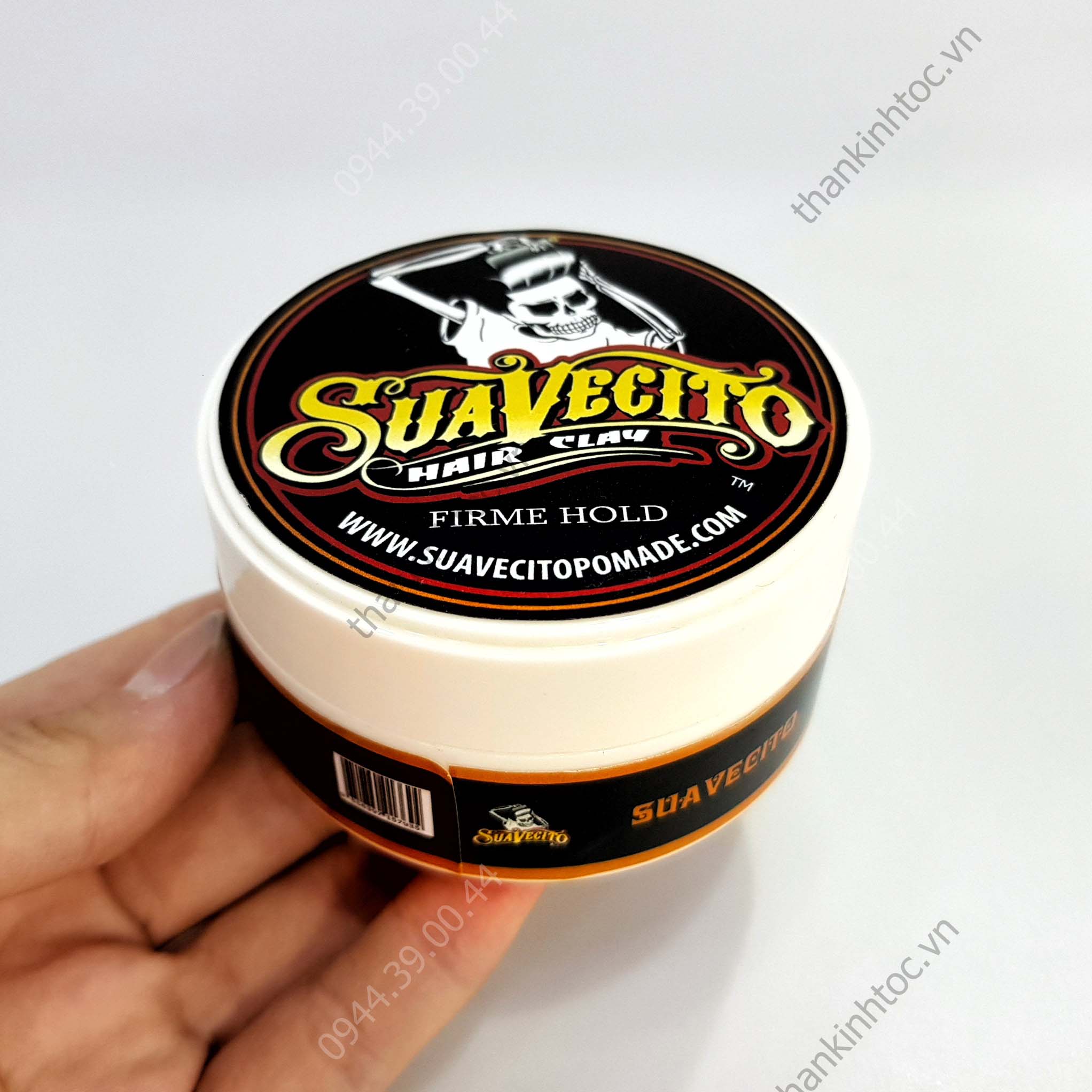 CHÍNH HÃNG USA Sáp Vuốt Tóc Nam Suavecito Strong Hold  Firme Clay  Oil  Based  Matte Pomade 