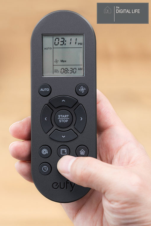 remote robot hút bụi eufy robovac 11s