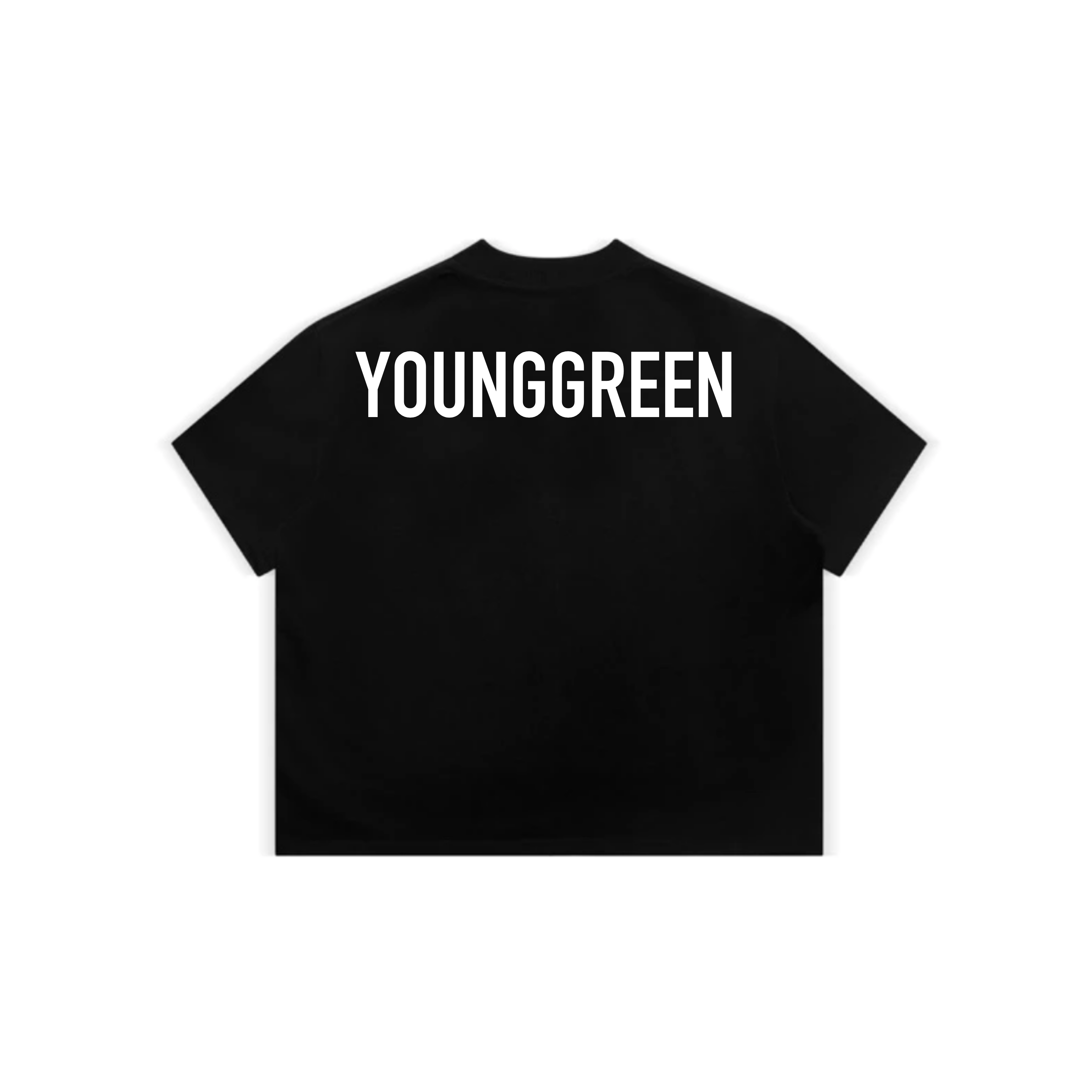 YOUNG GREEN LOGO T-SHIRT