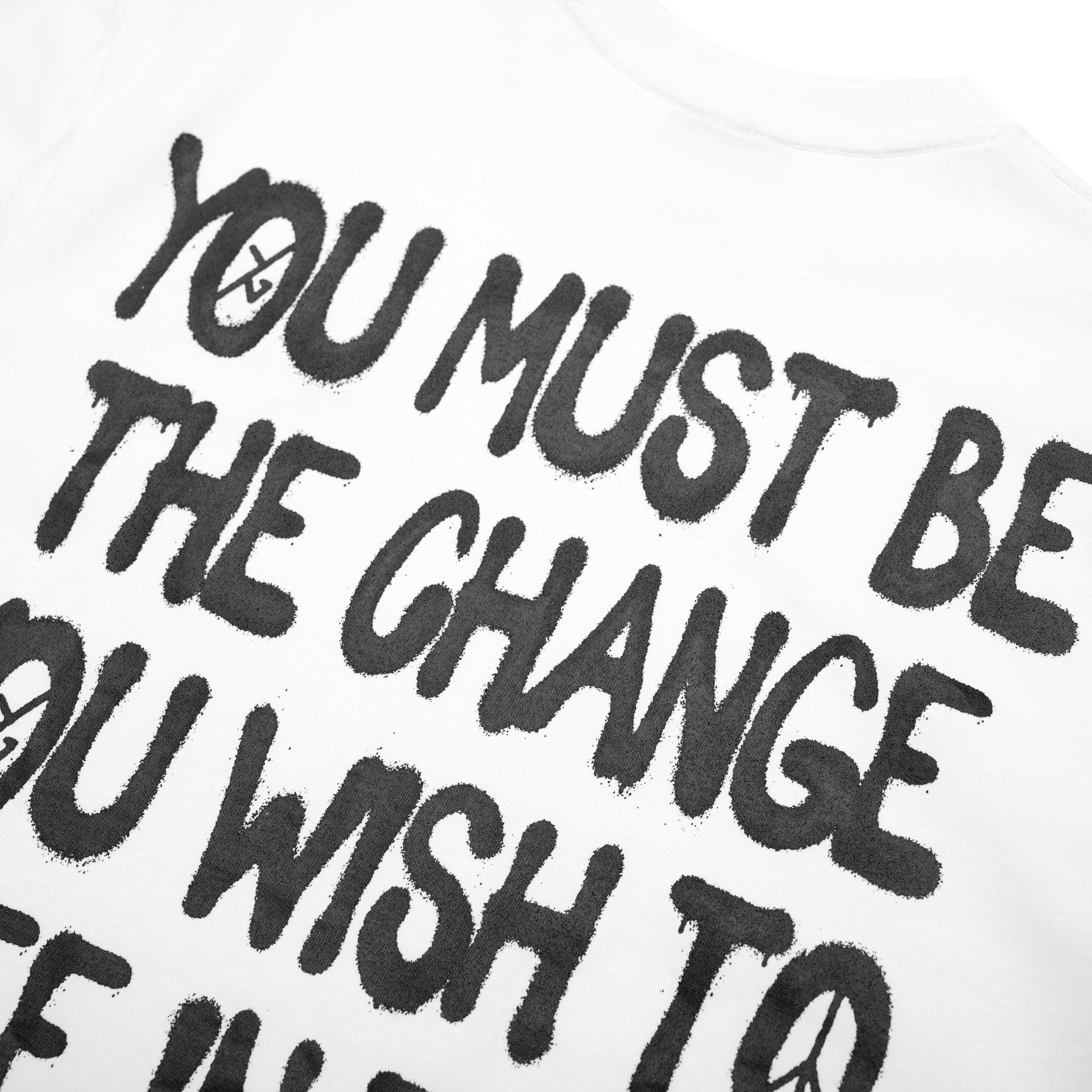 SPRAY PAINT TSHIRT Young Green by YG SHOP