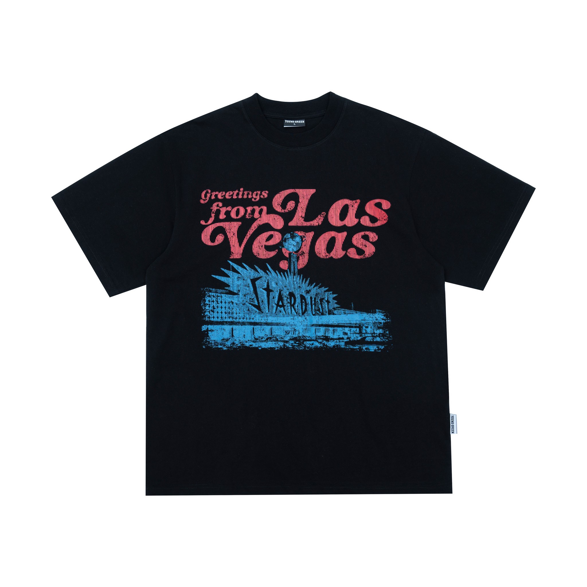 LAS VEGAS TSHIRT Young Green by YG SHOP
