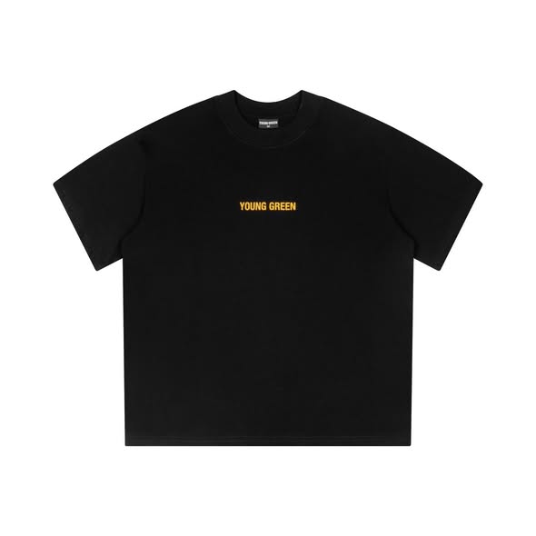 BLACK YOUNG GREEN T-SHIRT