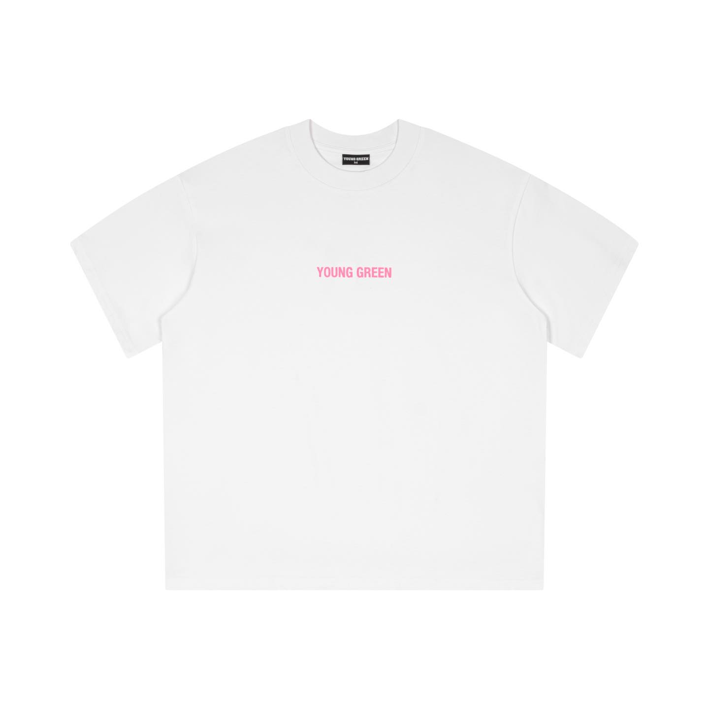 WHITE YOUNG GREEN T-SHIRT