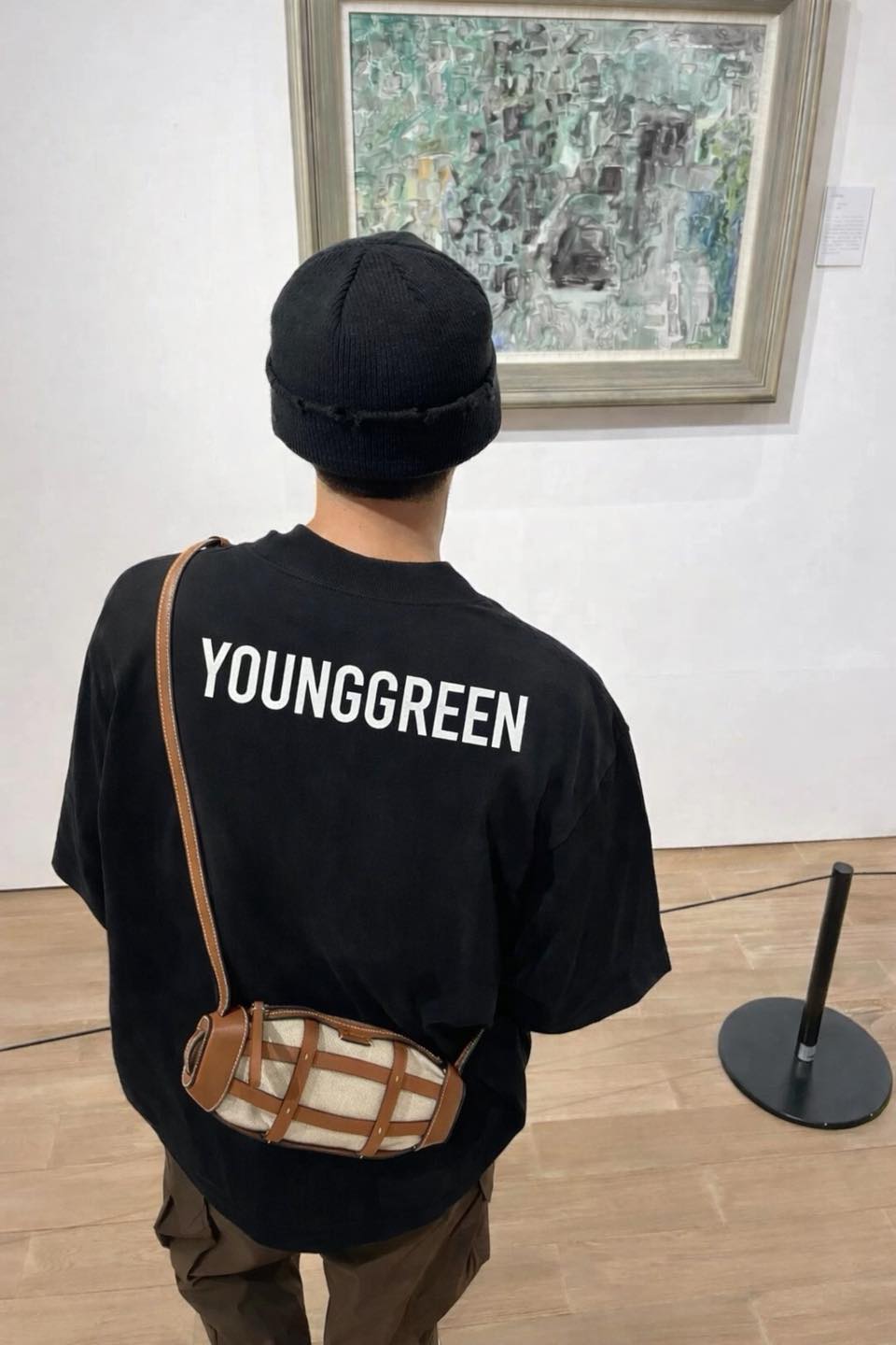 BLACK YOUNG GREEN T-SHIRT