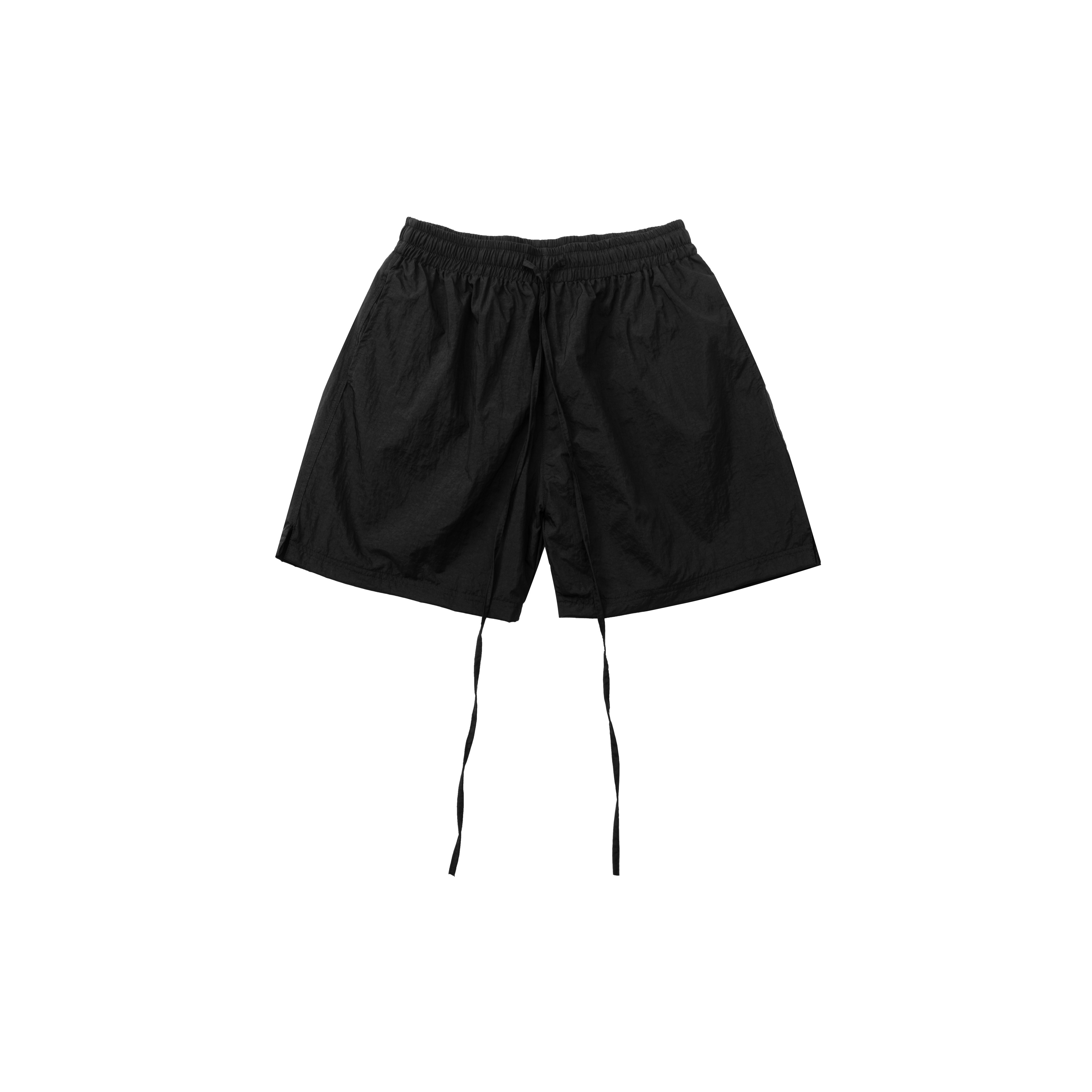 BLACK SHORTS PARACHUTE FABRIC