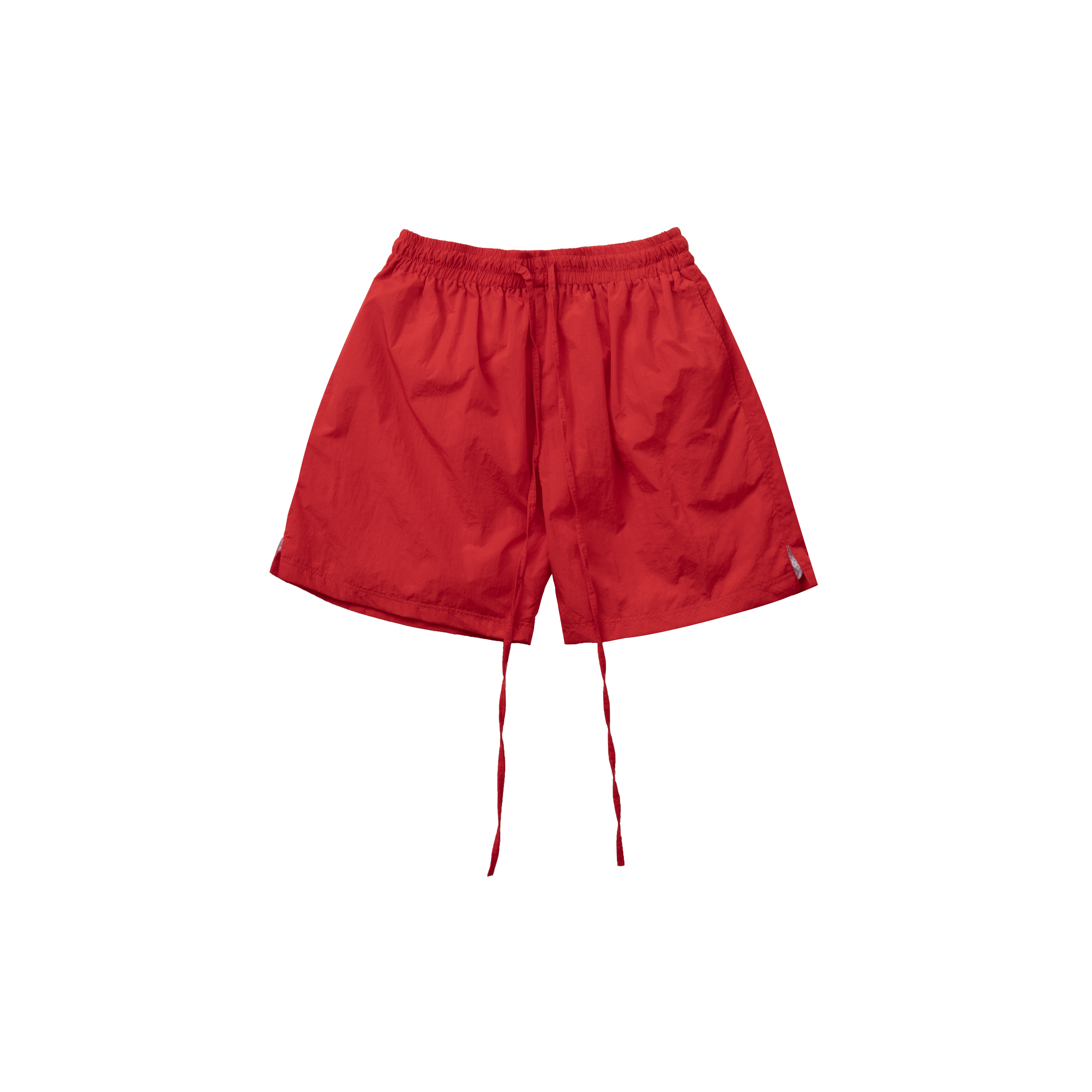 RED SHORTS PARACHUTE FABRIC