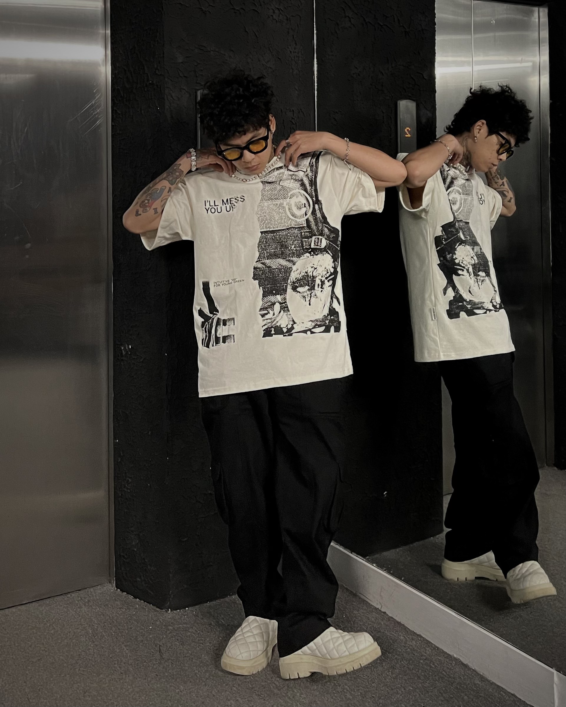 I'LL MESS YOU UP T-SHIRT