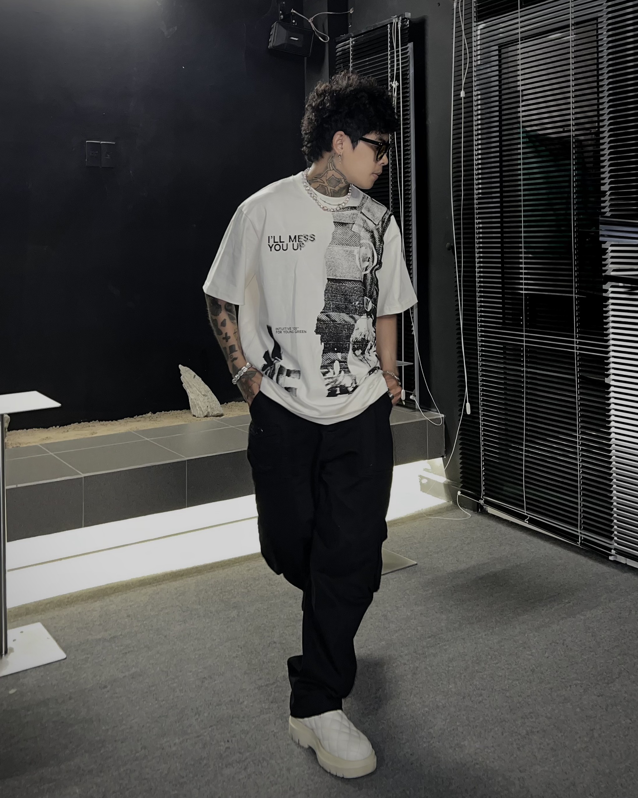 I'LL MESS YOU UP T-SHIRT