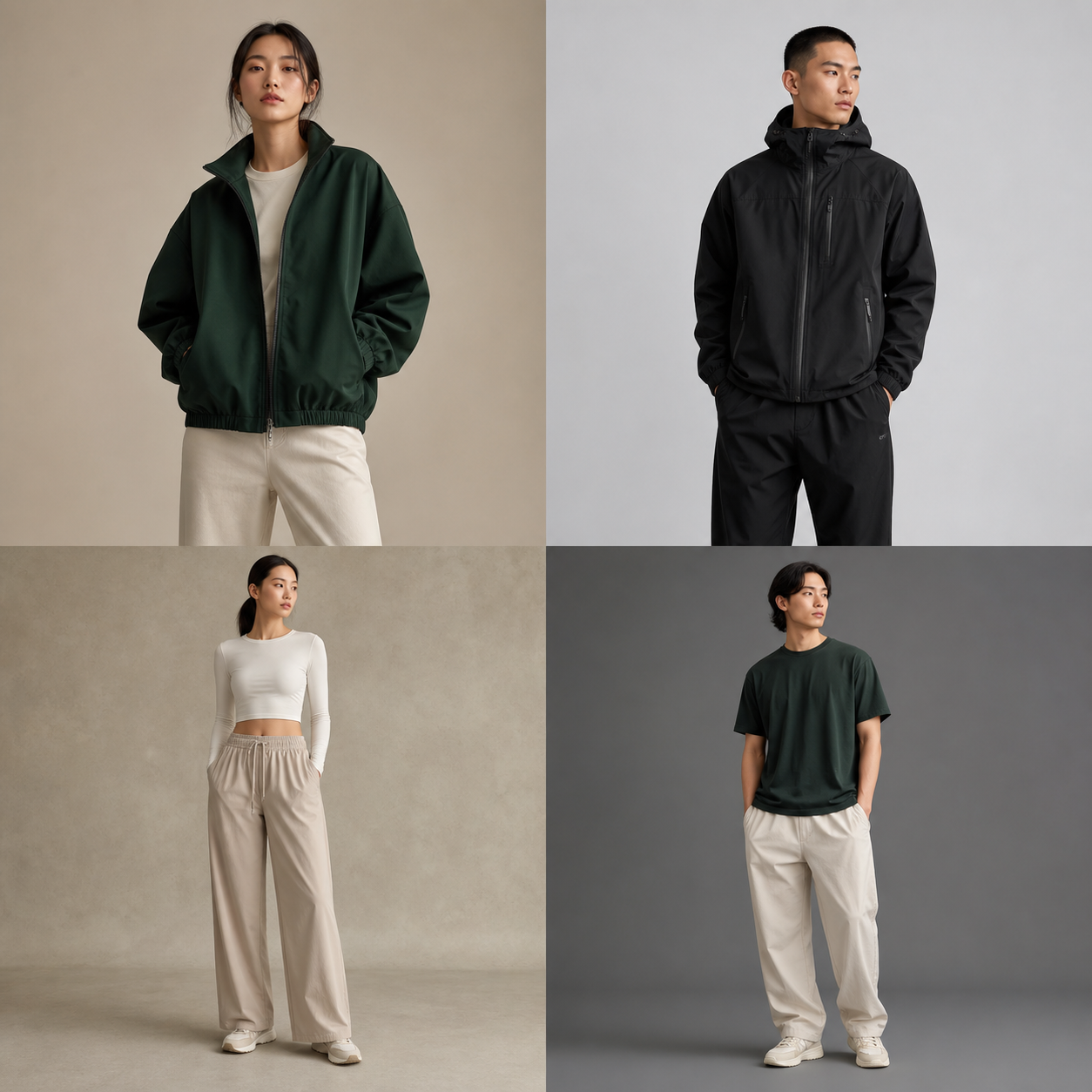 Young Green outerwear