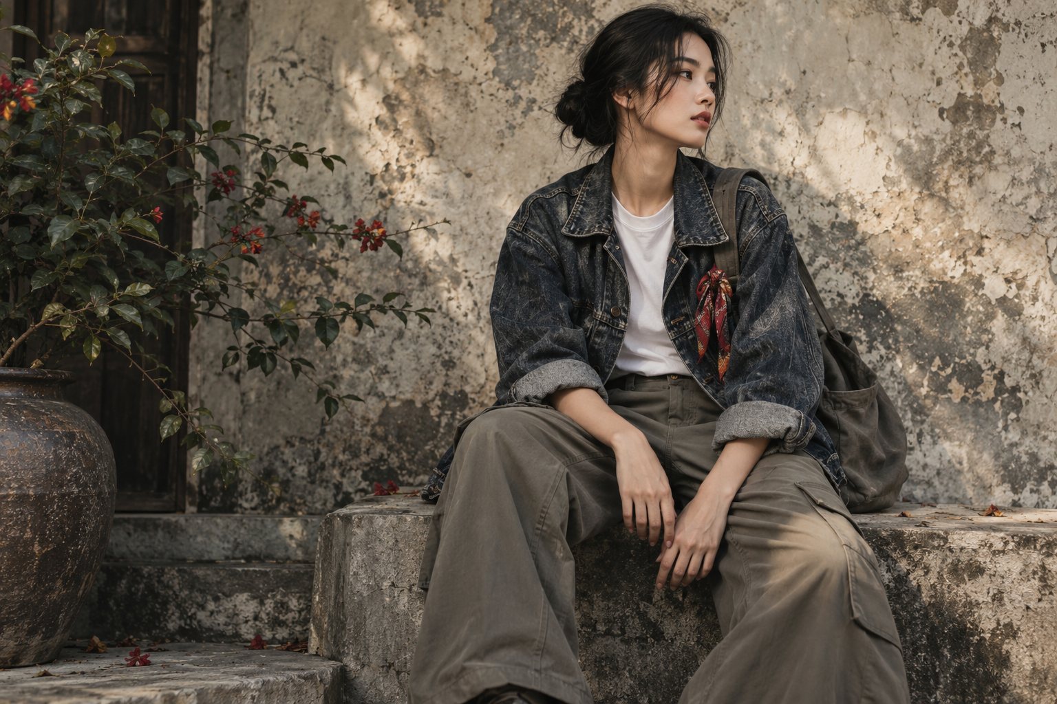 Mix đồ thrift với streetwear mới: cũ và mới gặp nhau sao cho có gu?