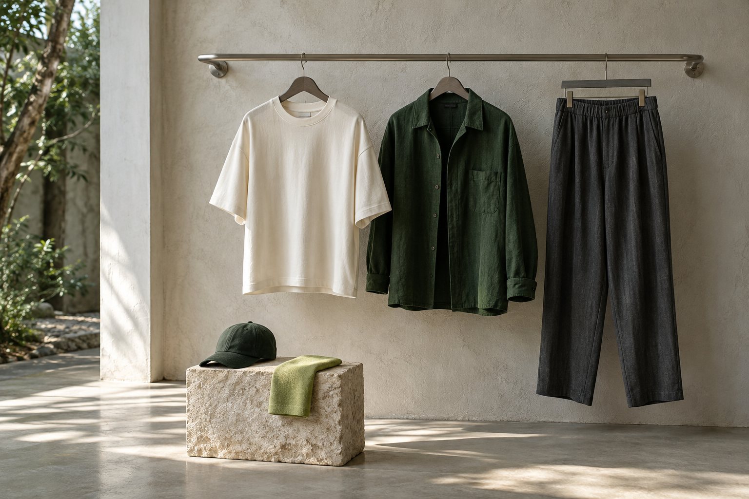 Tủ đồ thường ngày và cảm hứng phối đồ Young Green