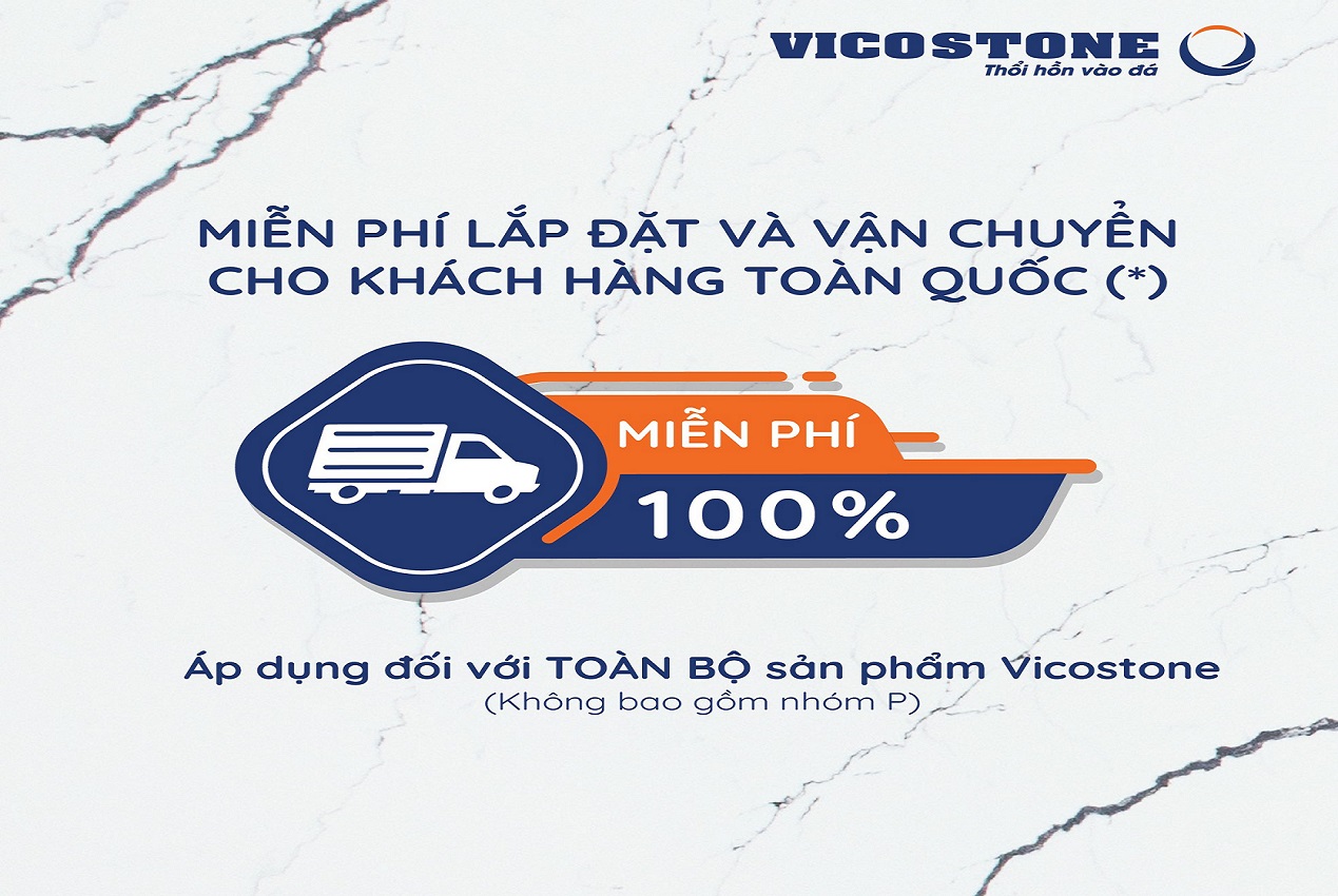 VICOSTONE - bùng nổ ưu đãi