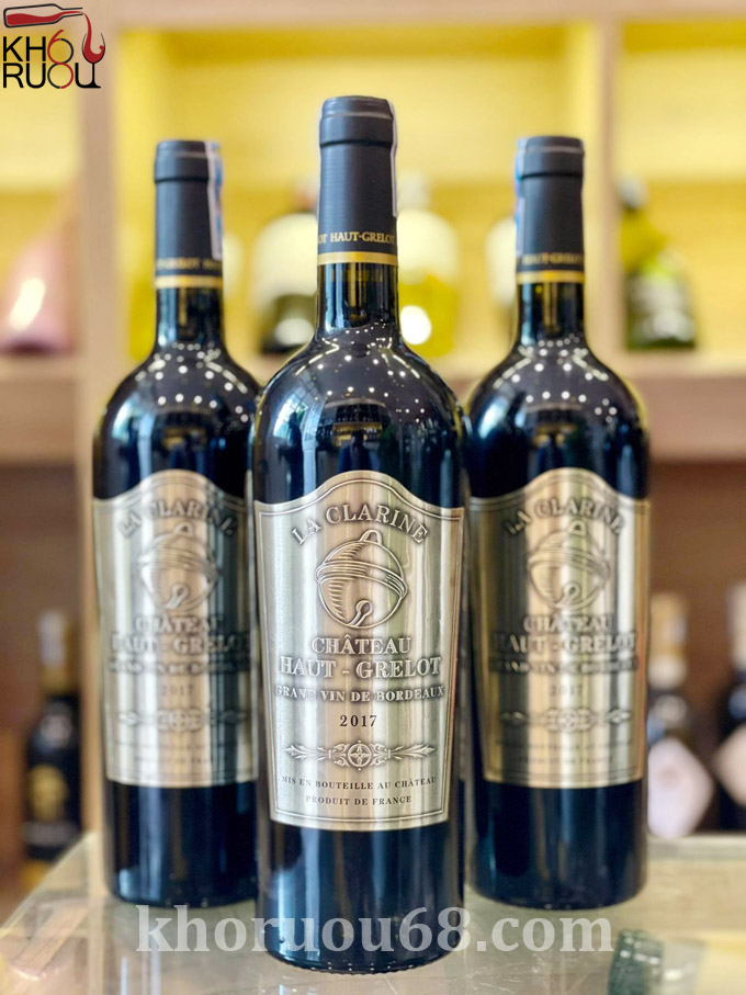 Rượu Vang La Clarine Chateau Haut Grelot