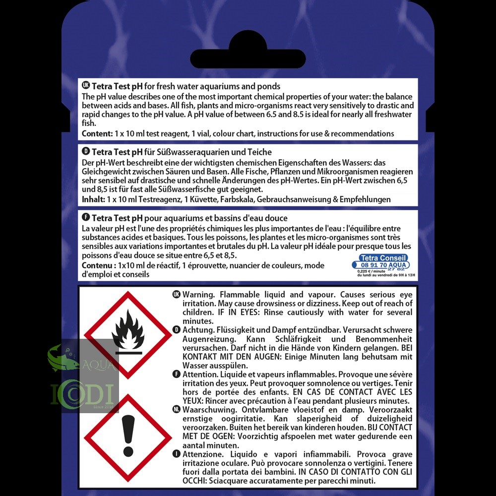 Tetra Test pH ICDI Aquarium and Pets