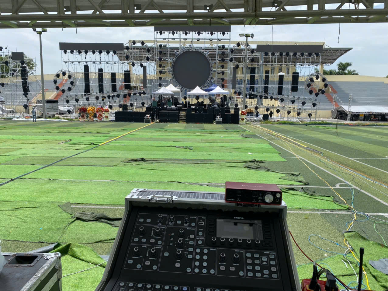Demo Band Nhạc trên Line array Lx acoustic tại Thanh Oai_ Hà Nội 2024