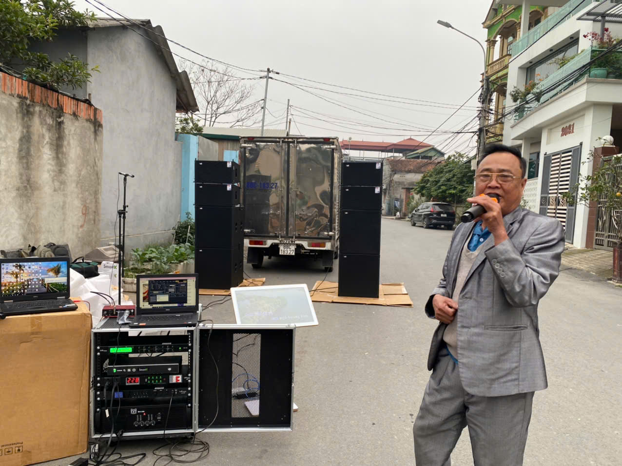 Lắp Đặt Dàn Line array LA12 tại Vĩnh Phúc trị giá 93 triệu