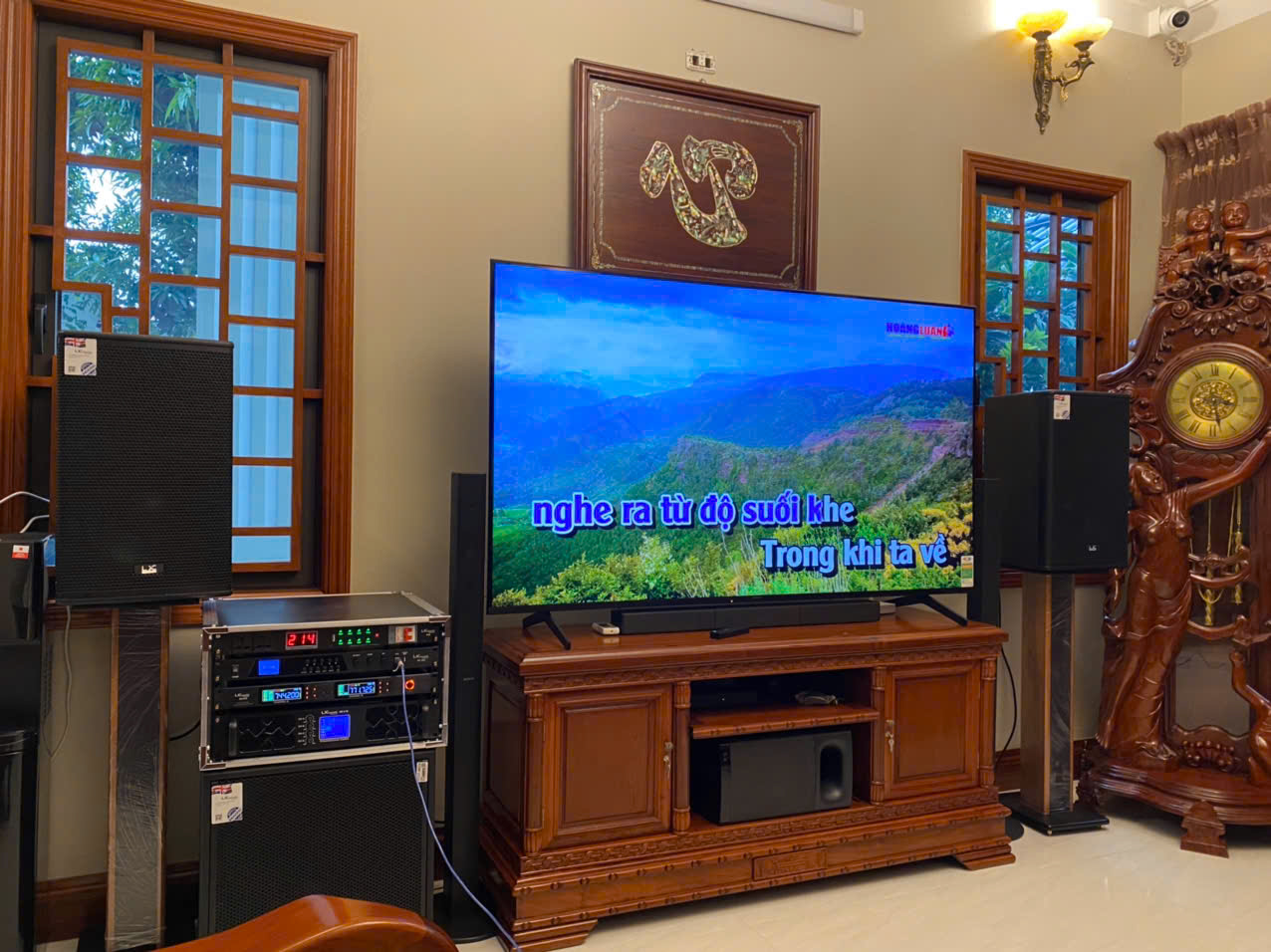 Lắp Đặt Tại Thái Bình Bộ Dàn Karaoke 35 triệu đồng bộ Lx acoustic