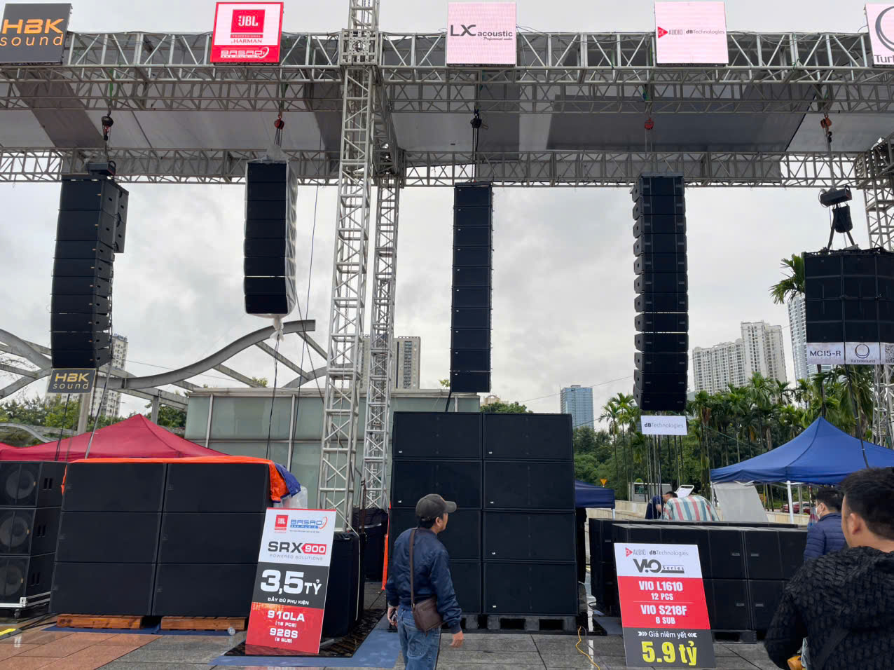 Plase Show 2025: Line Array Thương Hiệu Lx acoustic