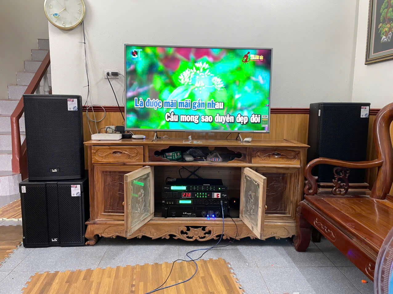 Lắp Đặt Dàn Karaoke 28tr400 Đồng Bộ Lx acoustic Tại Hải Phòng