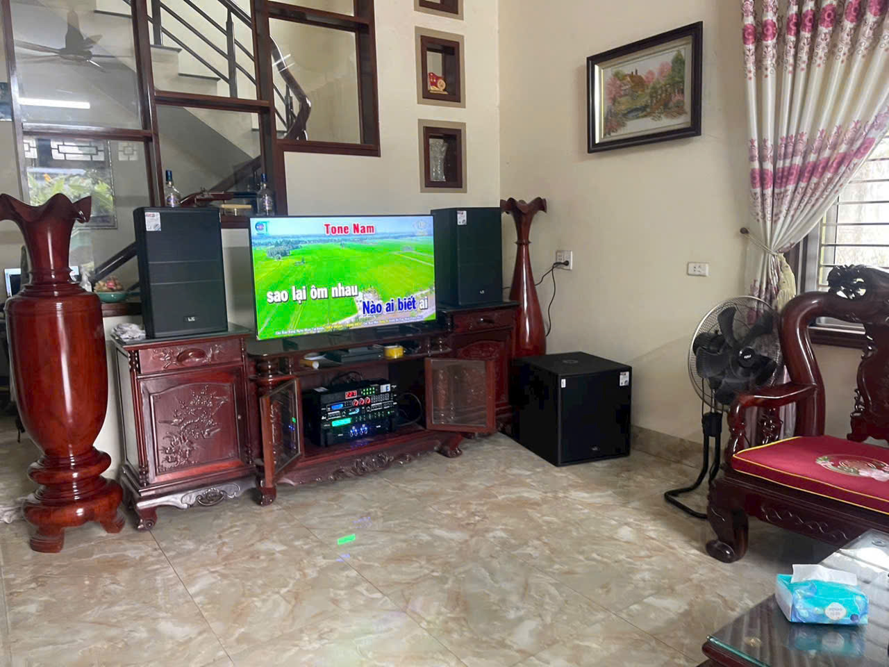 Lắp Đặt Tại Phú Thọ Dàn Karaoke Đồng Bộ Lx acoustic Chỉ 36tr100