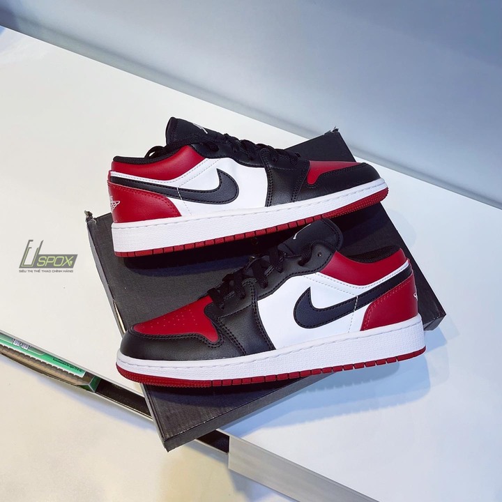 air jordan 1 red toe low