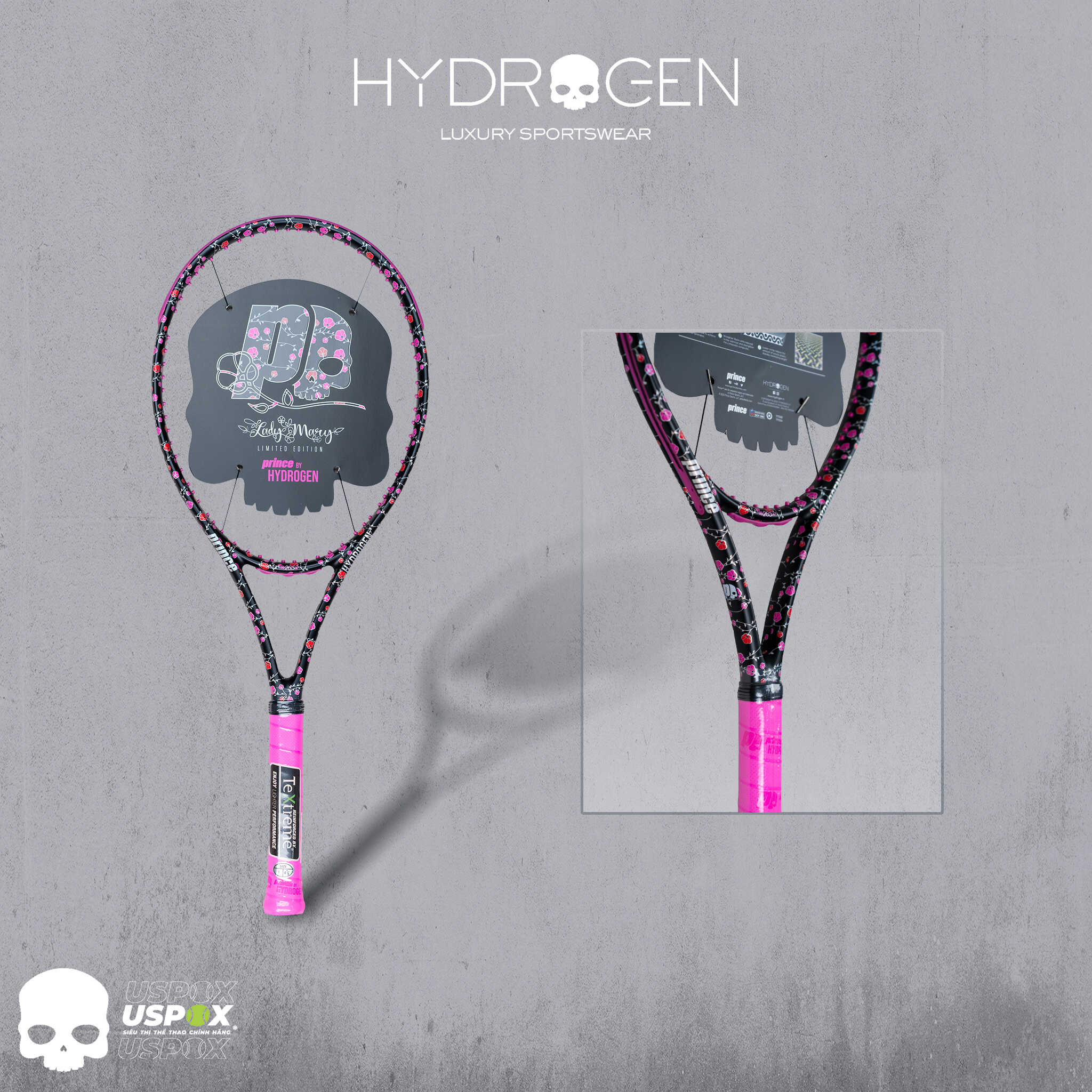 数量限定】Prince HYDROGEN テニスラケット LADY MARY 【公式通販】