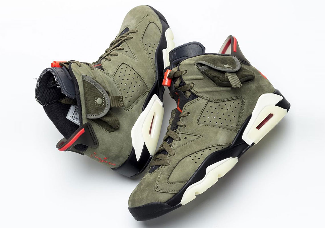 travis scott Air Jordan 6 オリーブ Jordan Travis Scott x Air Jordan 6 Retro 