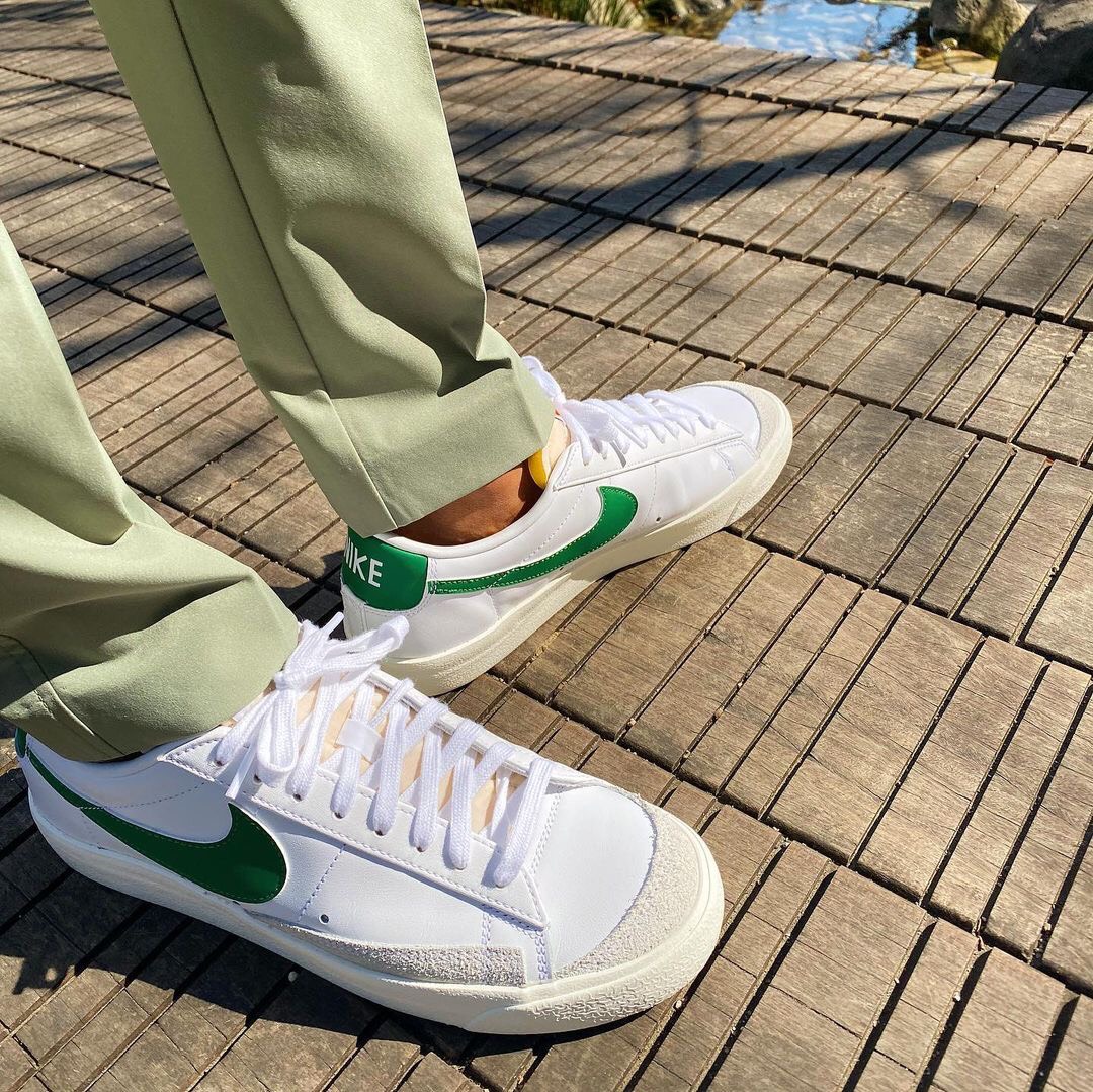 Nike Blazer Low White Green – Uspox 