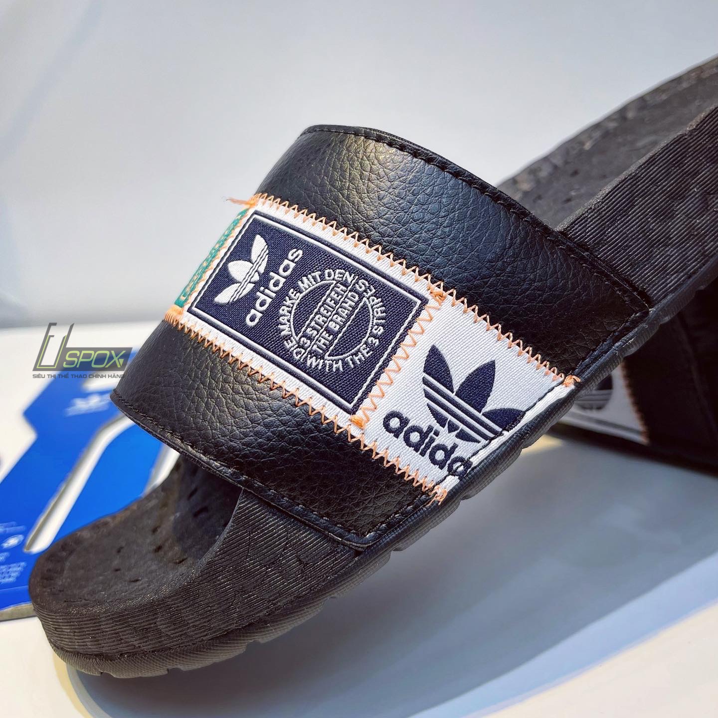 Dép Adidas Adilette Boost Slides 3Colors Black FX7478 – Uspox - Siêu thị  giày thể thao chính hãng
