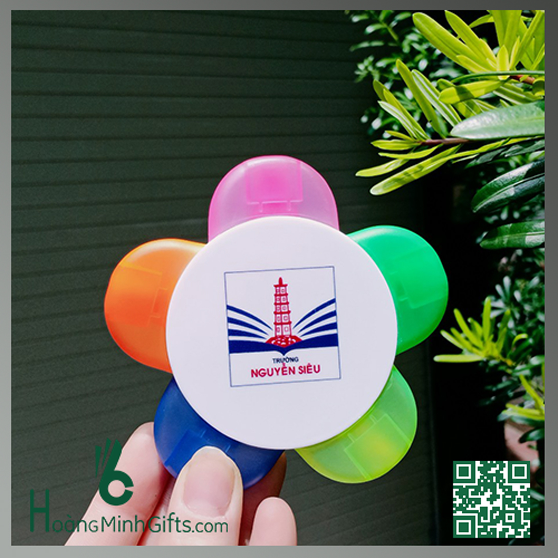 but-nho-dong-bong-hoa-5-canh-in-logo-khach-hang-nguyen-sieu