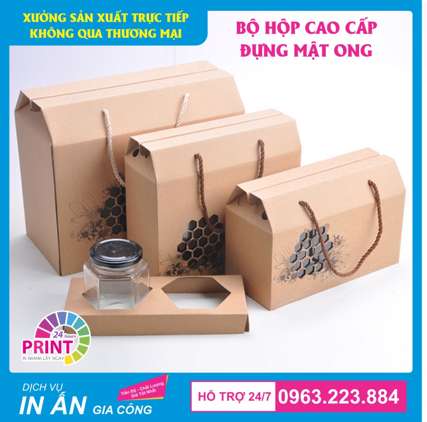 Cần in ấn những gì khi kinh doanh mật ong để “câu”  khách?