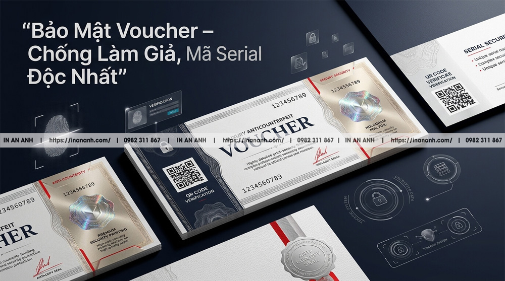 Bảo Mật Voucher – Chống Làm Giả, Mã Serial Độc Nhất