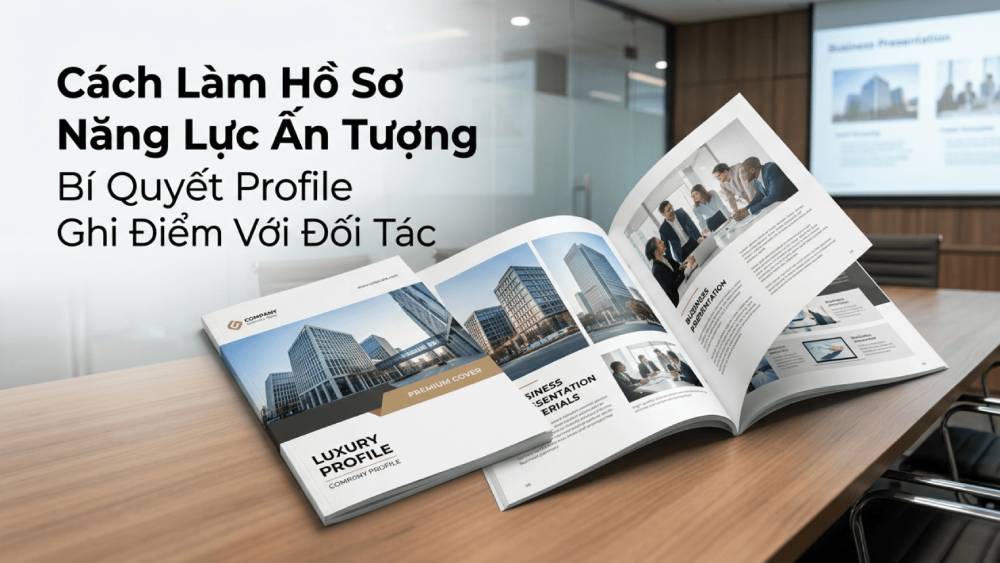Cách Làm Hồ Sơ Năng Lực Ấn Tượng - Bí Quyết Profile Ghi Điểm Với Đối Tác