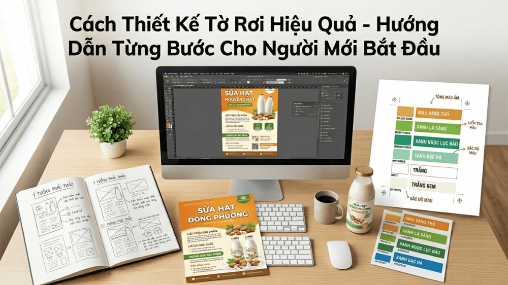 Cách Làm Tờ Rơi Quảng Cáo Hiệu Quả - Hướng Dẫn Từng Bước Cho Người Mới