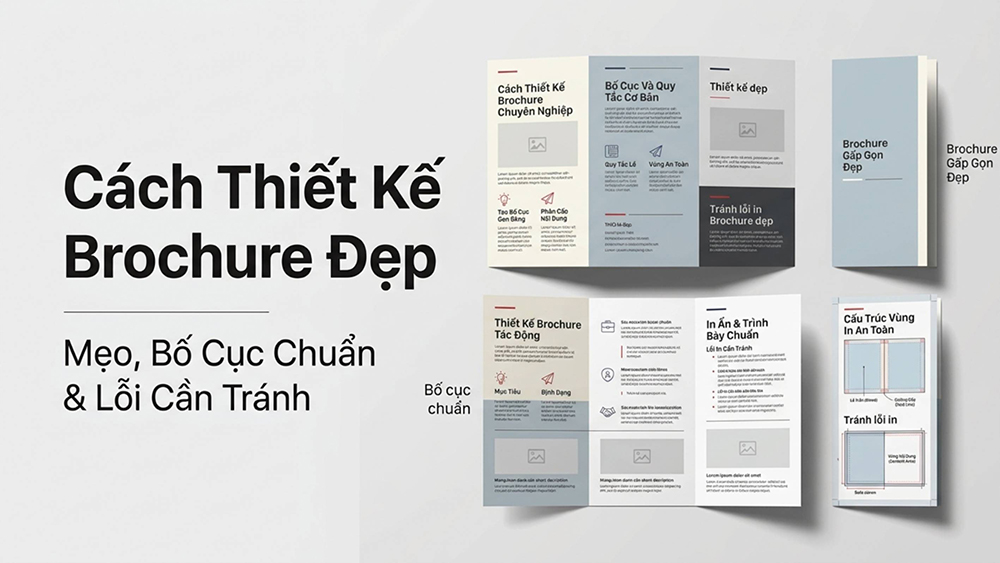 Cách Thiết Kế Brochure Đẹp - Mẹo, Bố Cục Chuẩn & Lỗi Cần Tránh