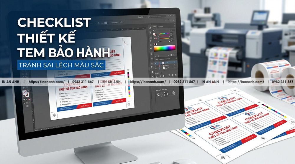Checklist Thiết Kế Tem Bảo Hành: 15 Mục Tránh Lỗi