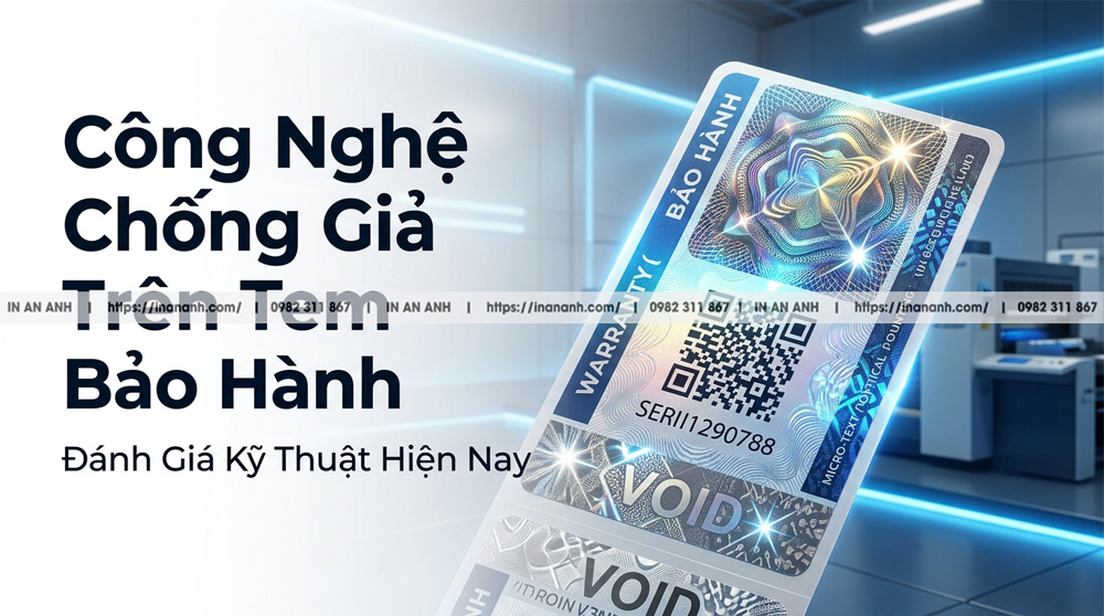 Công Nghệ Chống Giả Trên Tem Bảo Hành Hiện Nay
