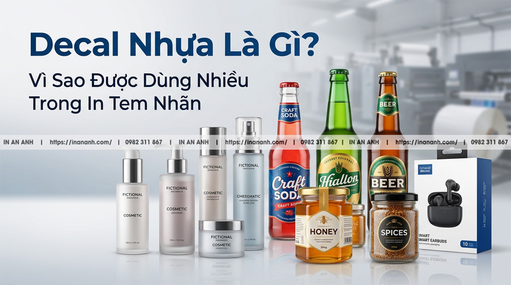 Decal Nhựa Là Gì? Cấu Tạo, Phân Loại Và Ứng Dụng