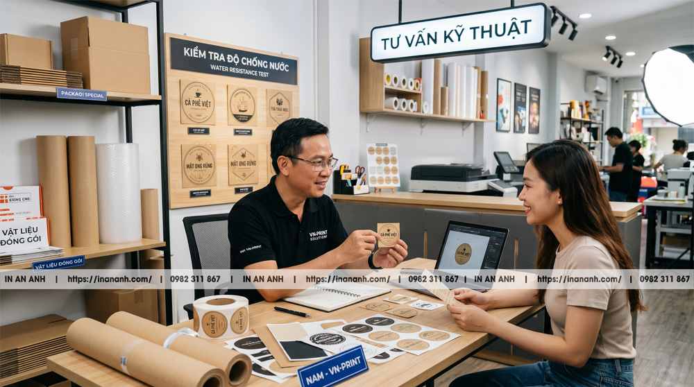 Chuyên Gia Giải Đáp Decal Kraft Có Chống Nước Không Và Cách Xử Lý