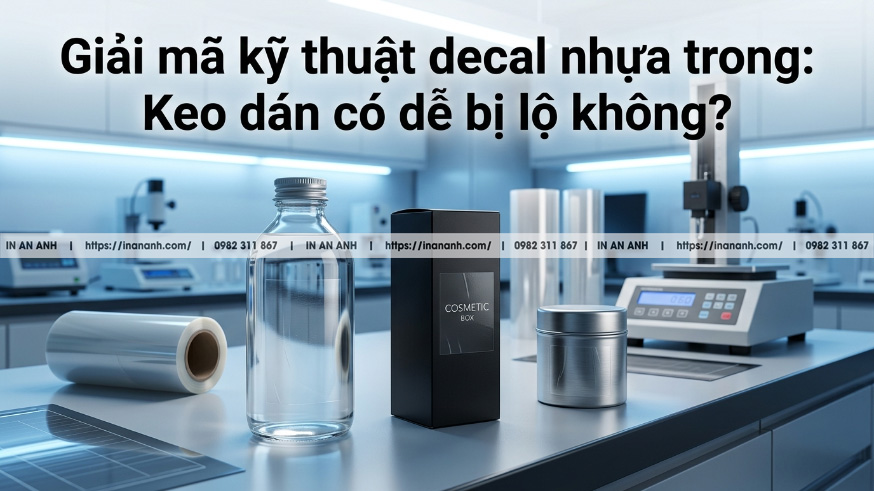Decal Trong Có Bị Lộ Keo Không? Phân Tích Kỹ Thuật