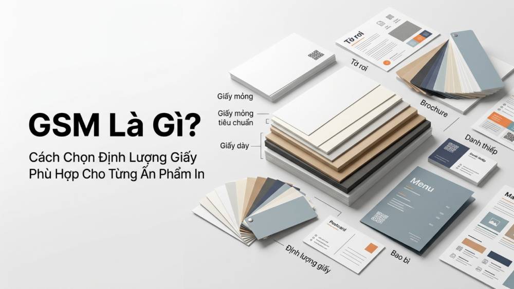 GSM Là Gì? Định Lượng Giấy Và Cách Chọn GSM